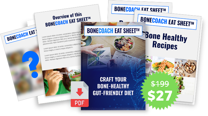 My 60 page stronger bones ebook.
